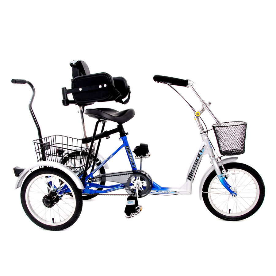 Mission Low Step Trilogy 16" Special Needs Tricycle